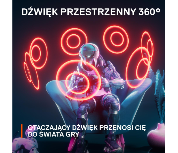STEELSERIES Arctis Nova 1P (Playstation, białe) 61612 - 1066000 - zdjęcie 6